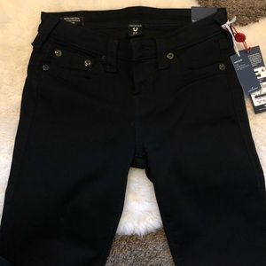 True Religion Halle black skinny jeans